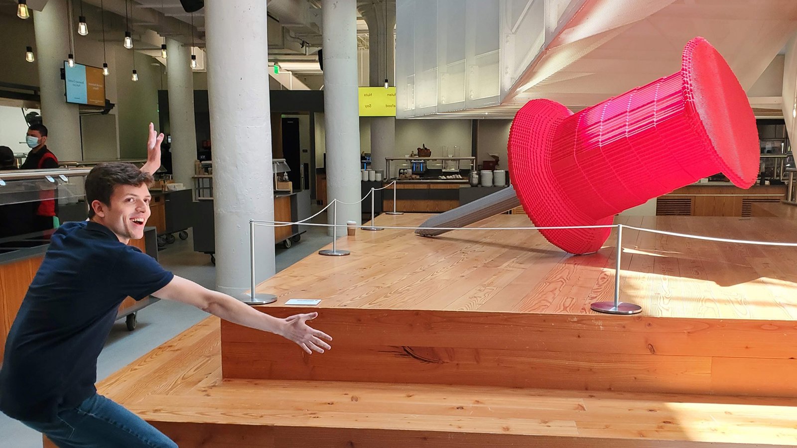 a man posing for a picture