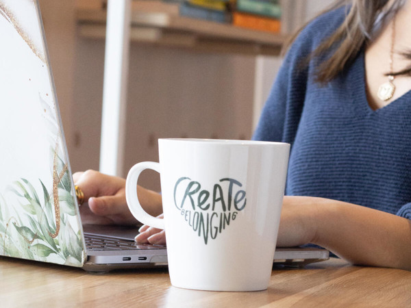 a person using a laptop