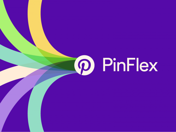 a logo with colorful lines